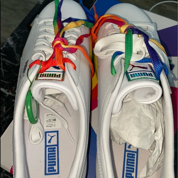 🆕Puma Clyde Pride Sz 13, FULLY AUTHENTICATED! - Picture 8 of 9